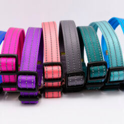 reflective dog collars nylon colorful
