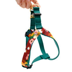 step in dog harness wine lively