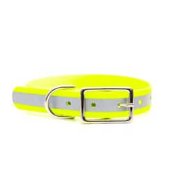 neon yellow matte reflective belt buckle