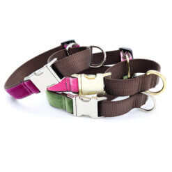 velvet buckle martingale no engraving