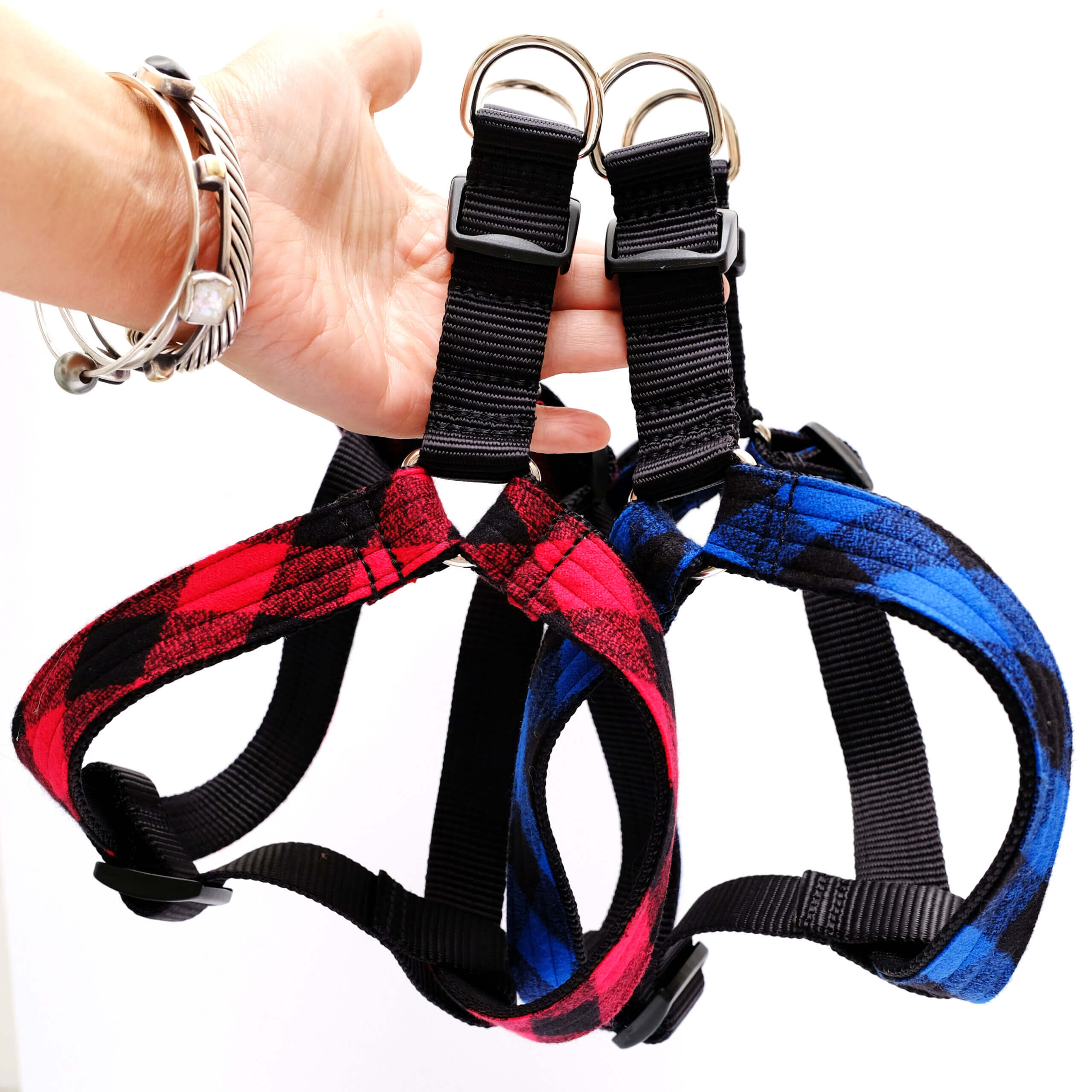 personalized cozy buffalo dog harness step in personalized cozy buffalo dog harness step in