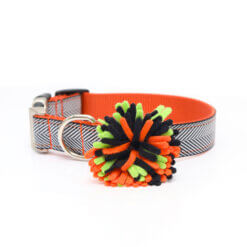 Monster Dog Collar Pom Pom Accessory