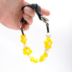Flower Bead Collar - Yellow