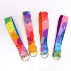 Key Fob - Laminated Cotton - Prism